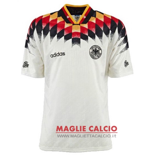 prima magliette nuova alemania retro 1994